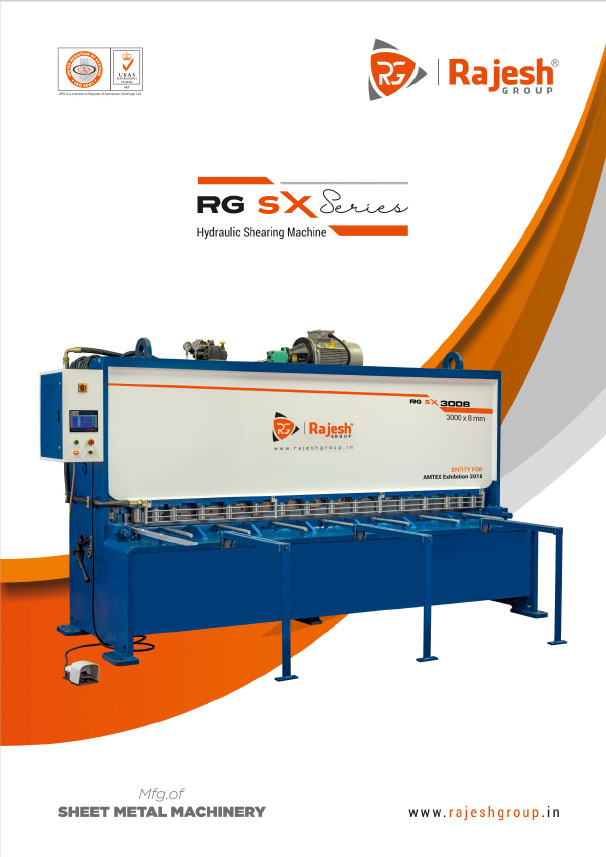 RG SX SERIES - Sheet Metal Cutting Machines Manufacturer